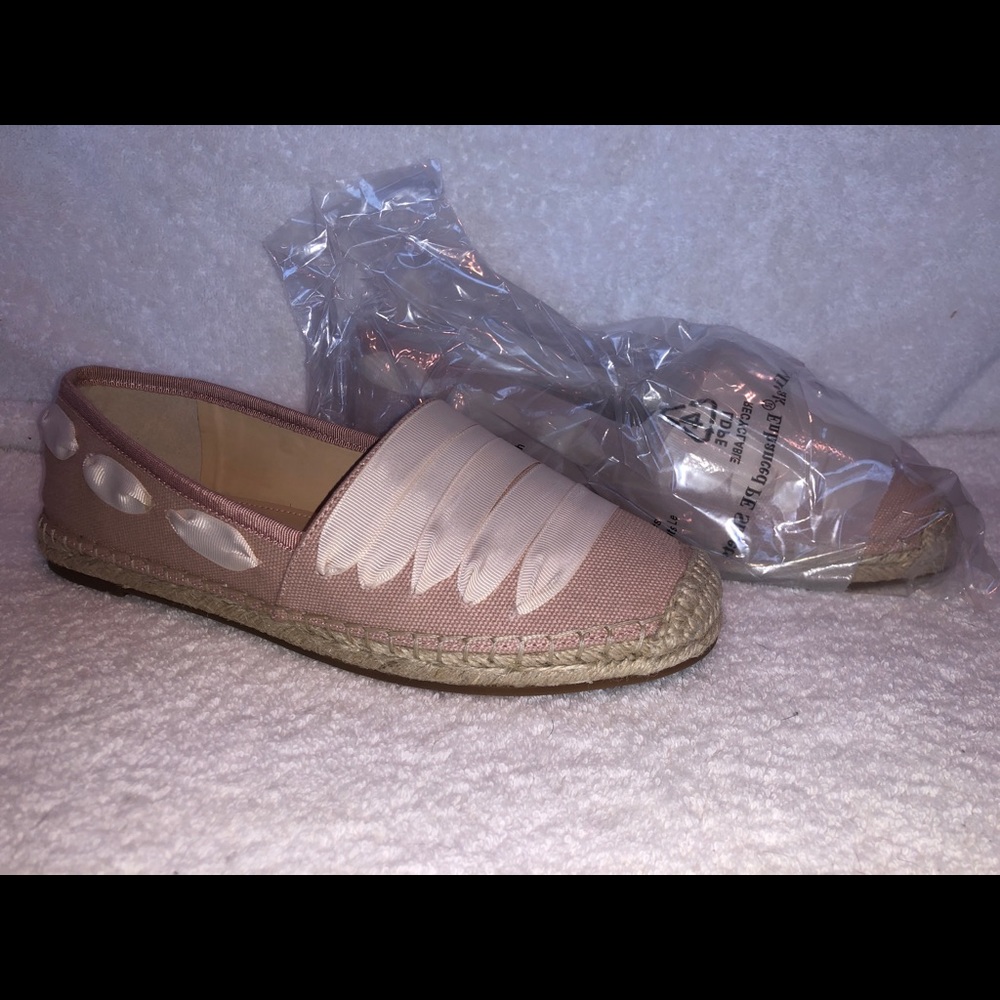 Enzo Angiolini NIB 7.5 ballerina espadrille pink